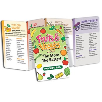 Fruits And Veggies:The More The Better Pocket Pal
