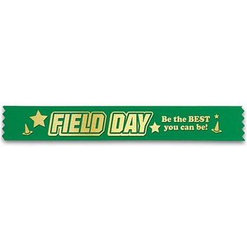 Field Day Wrist Bracelets(Green):Field Day Be The Best You Can Be!