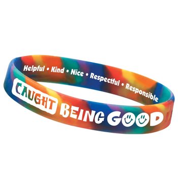 Caught Being Good 2-Sided Silicone Bracelet Achievement Award