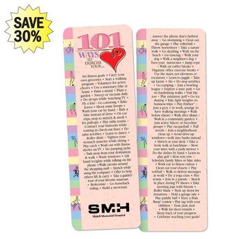 101 Ways To Exercise Your Heart Bookmark