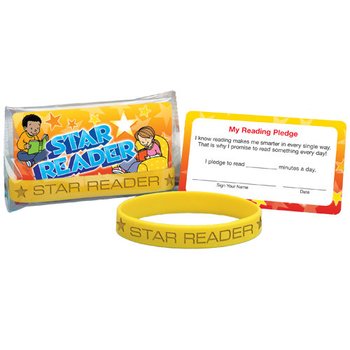 Star Reader Silicone Bracelet With Pledge Card