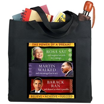 The Power Of A Dream!/ Believe, Achieve, Succeed Tote Bag