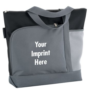 Black Vista Tote Bag