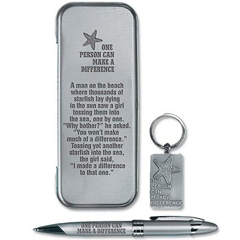 One Person Can Make A Difference 3-in-1 Gift Set