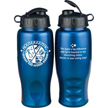 Housekeeping Behind The Scenes Heroes 28-oz. Contour Grip Water Bottle