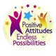 Positive Attitudes Endless Possibilities 4-Color Retractable Badge Holder