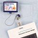 Respiratory Care Rectangular Retractable Domed Badge Holder