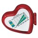 Taking Steps For A Healthy Heart Heart-Shaped Pedometer