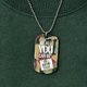 Join The Fight Against Drugs Camouflage Dog Tag