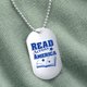 Read Across America Dog Tag