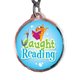 Caught Reading Acrylic Backpack Tag/Key Ring