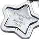 Volunteers Are Shining Stars Star-Spinner Key Tag