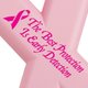 The Best Protection Is Early Detection Ribbon-Shaped Highlighter/Pen