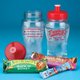 Thanks For All You Do Contour Grip Water Bottle With Healthy Snacks