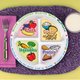 Good Nutrition Starts With MyPlate Child's Portion Plate With Educational Card