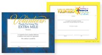 Volunteer Week Certificates