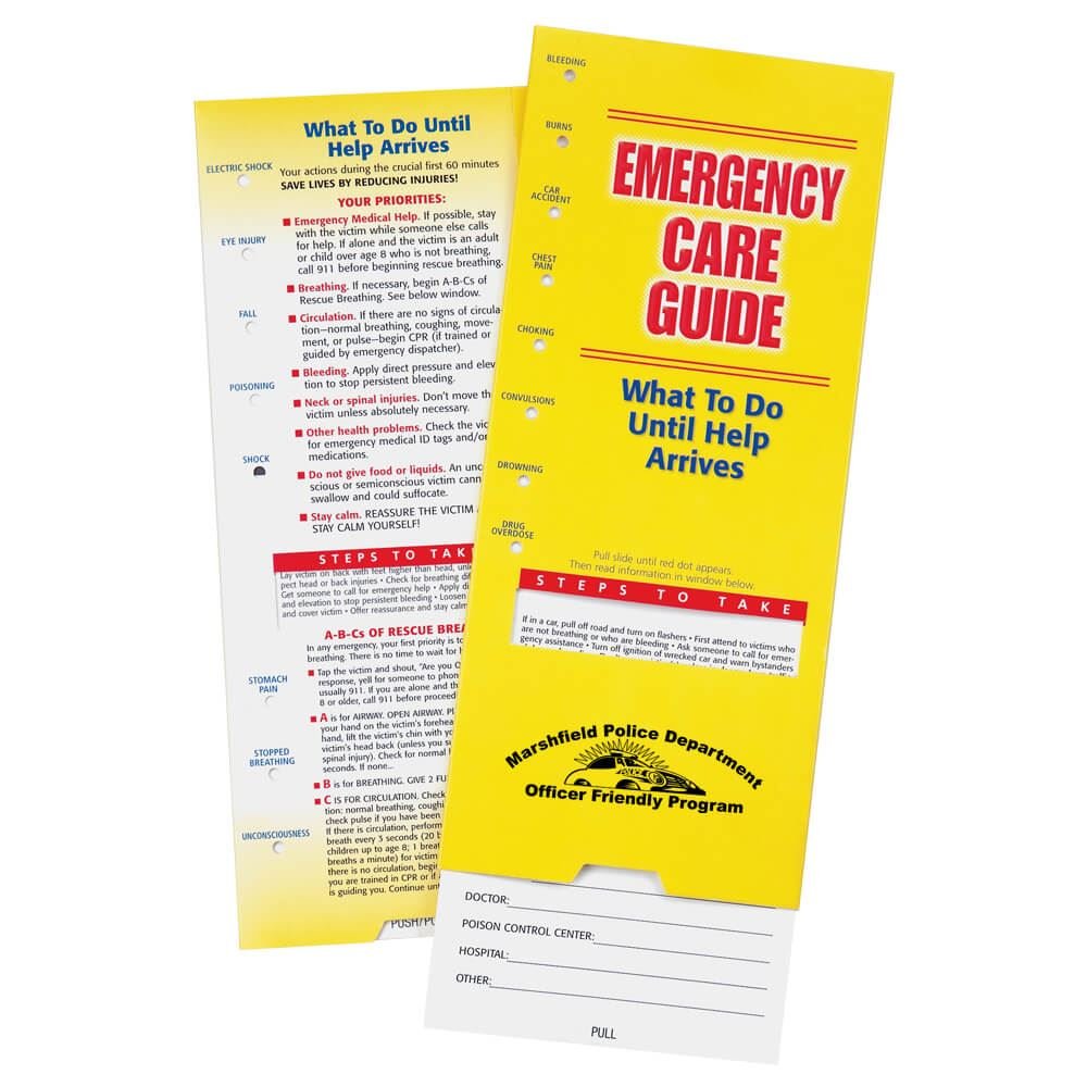 Emergency Care Slideguide - Personalization Available