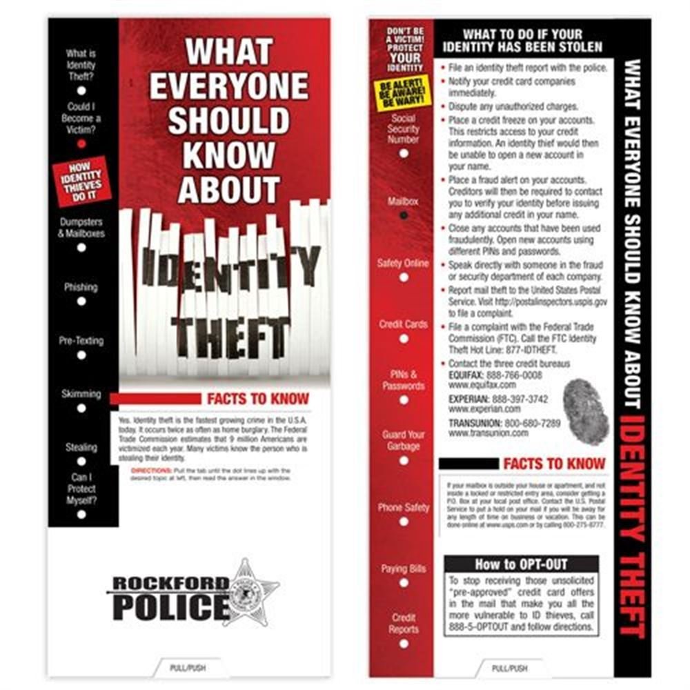 What Everyone Should Know About Identity Theft Slideguide - Personalization Available