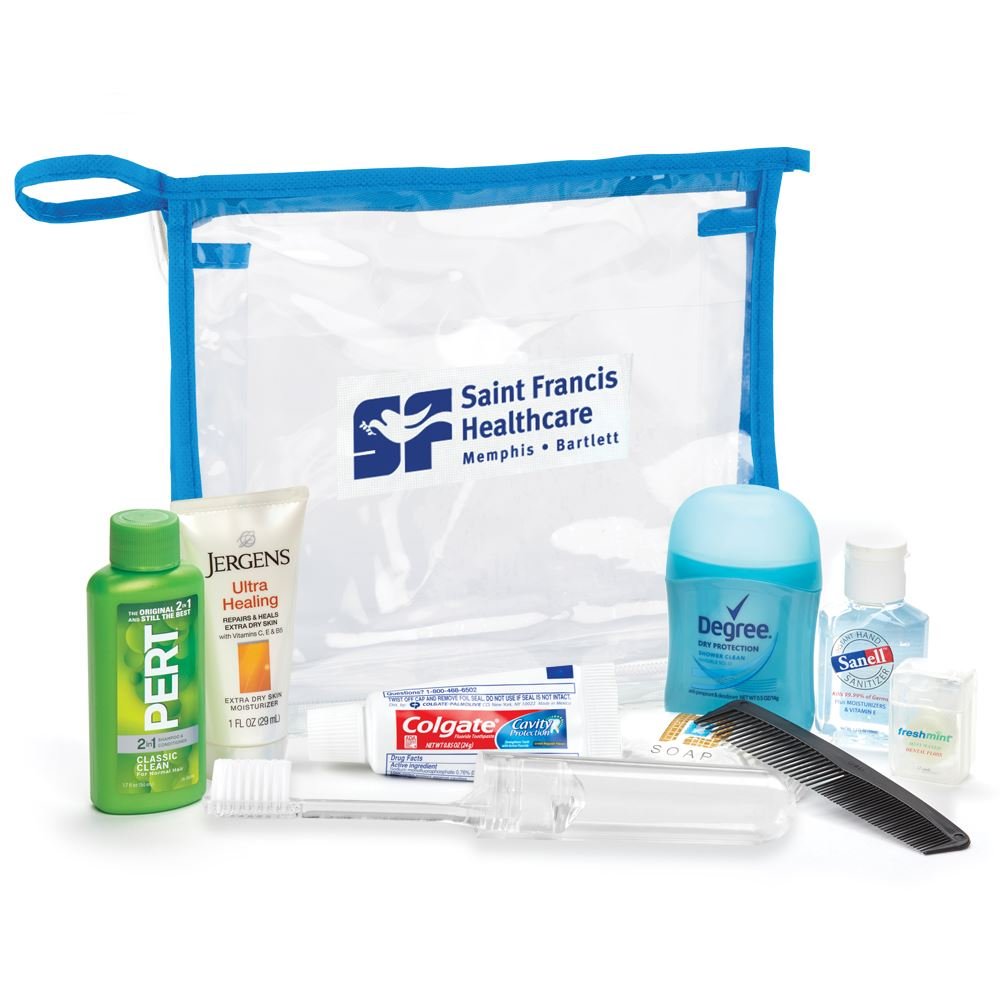 Custom Hygiene Kit 9-Piece Value Hygiene Kit - Personalization Available | Positive Promotions