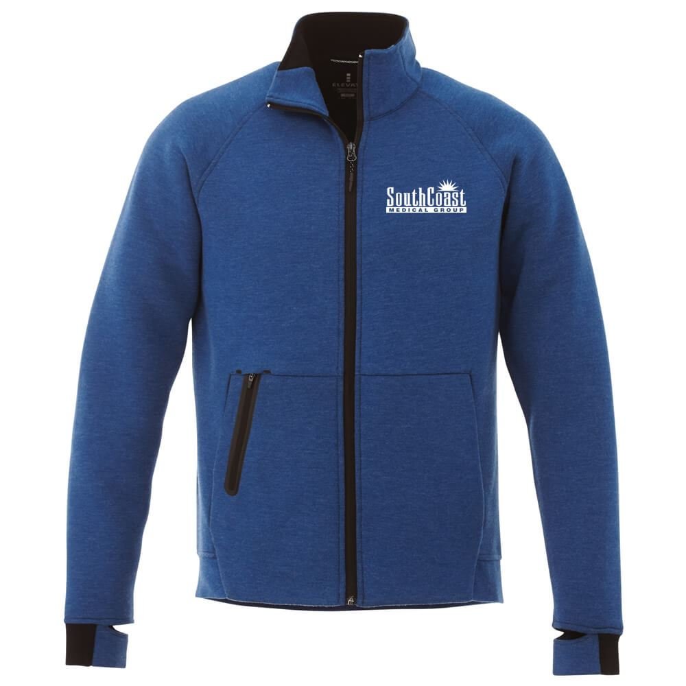 Elevate&reg; Men's Kariba Knit Jacket - Embroidery Personalization Available