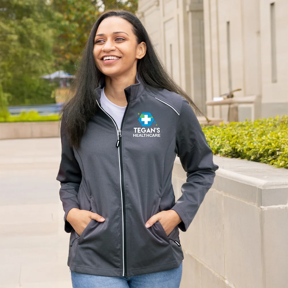 Core 365™ Women's Techno Lite Three-Layer Knit Tech Soft-Shell Core 365™ Women's Techno Lite Three-Layer Knit Tech Soft-Shell