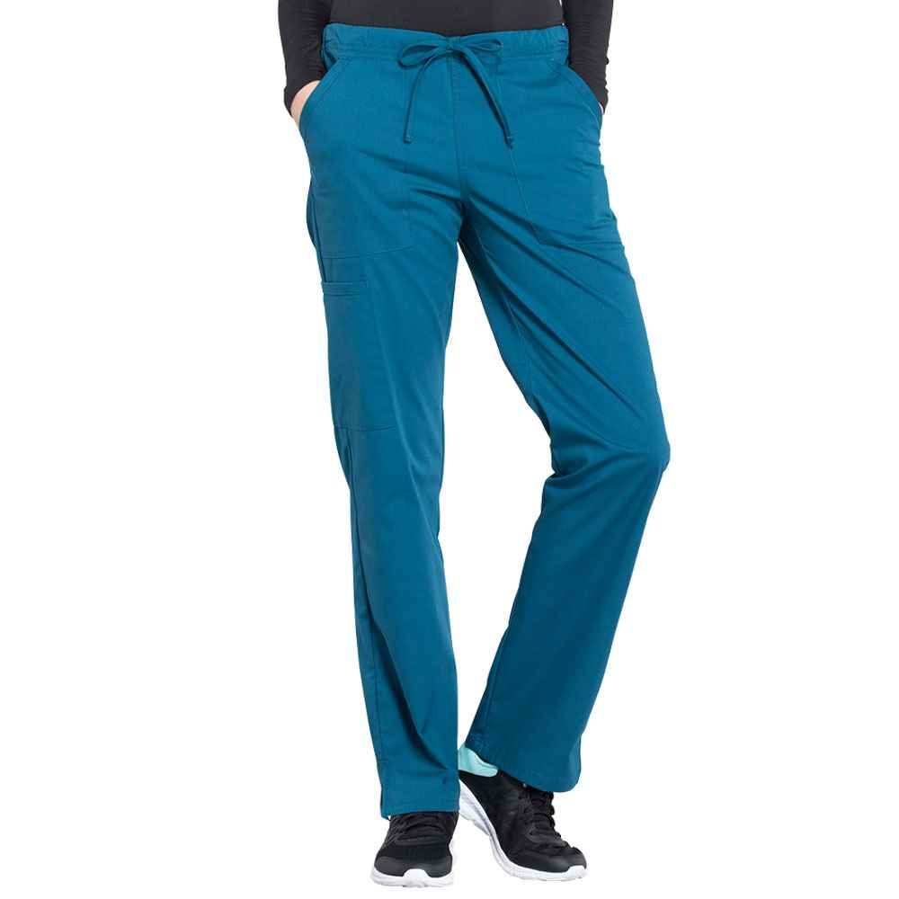 Cherokee Women's Workwear Scrubs Cargo Pant – Pantalone Infermieristica Vita Media Con Tasca - 2