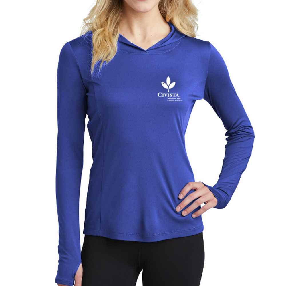 Sport-Tek&reg; Ladies PosiCharge&reg; Competitor&trade; Hoodie Pullover - Personalization Available
