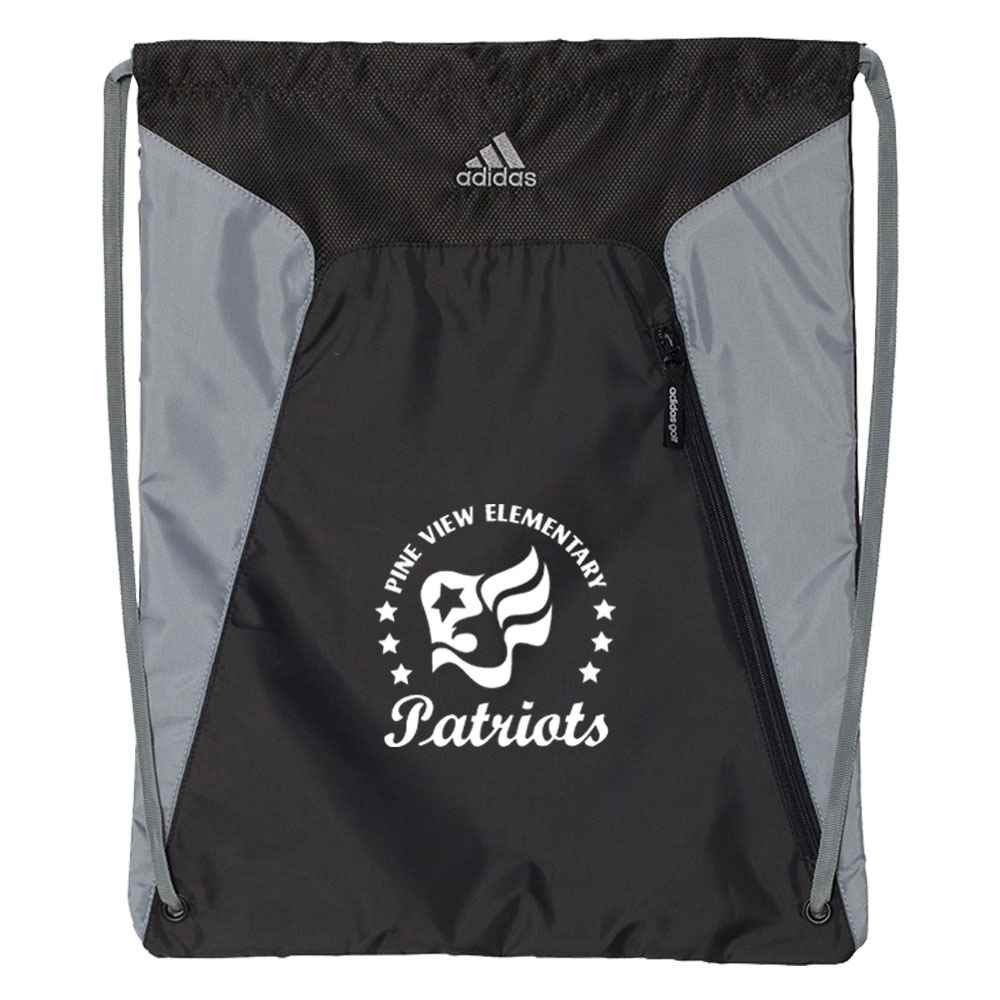 adidas&reg; Gym Sack - Personalization Available