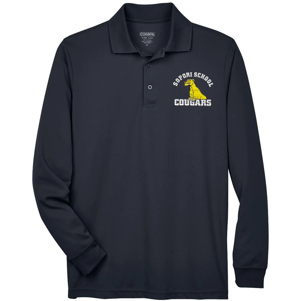 6 Personalized Core 365 Men's Long-sleeve Pique Polo T-Shirt Personalization Optional | Teacher Appreciation Week Gifts 6 Personalized Core 365 Men's Long-sleeve Pique Polo T-Shirt Personalization Optional | Teacher Appreciation Week Gifts