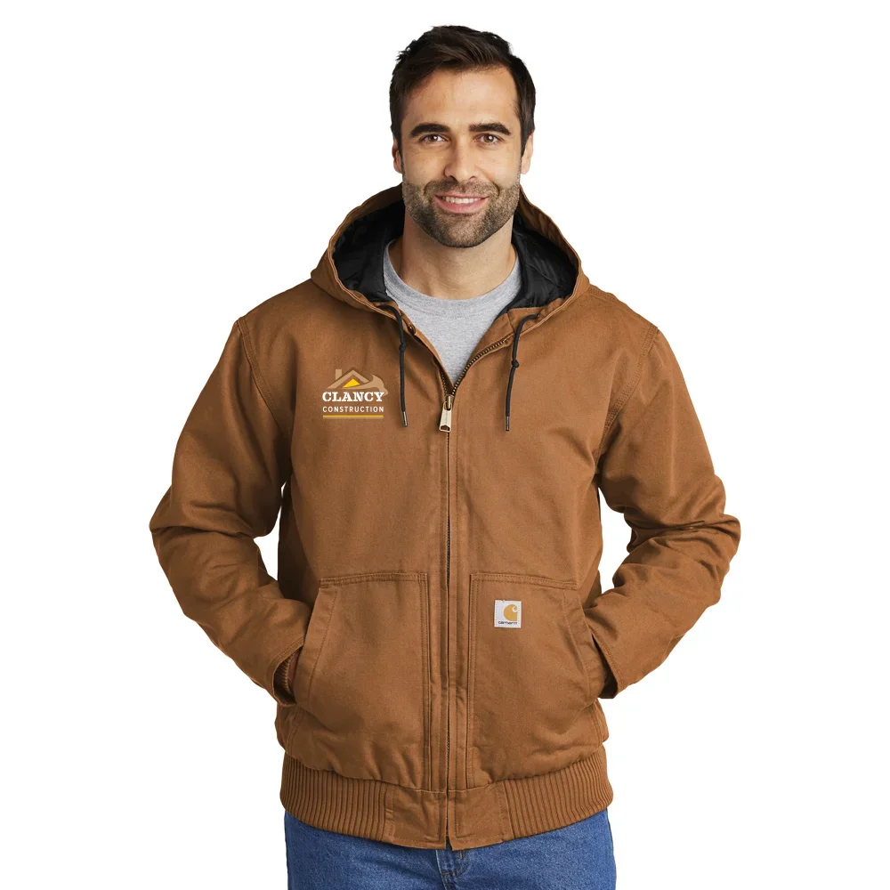 Carhartt® Unisex Washed Duck Active Jacket - Embroidered Carhartt® Unisex Washed Duck Active Jacket - Embroidered