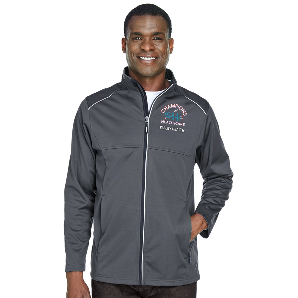 Hospital Staff Core 365™ Men's Techno Lite Three-Layer Knit Tech-Shell ...