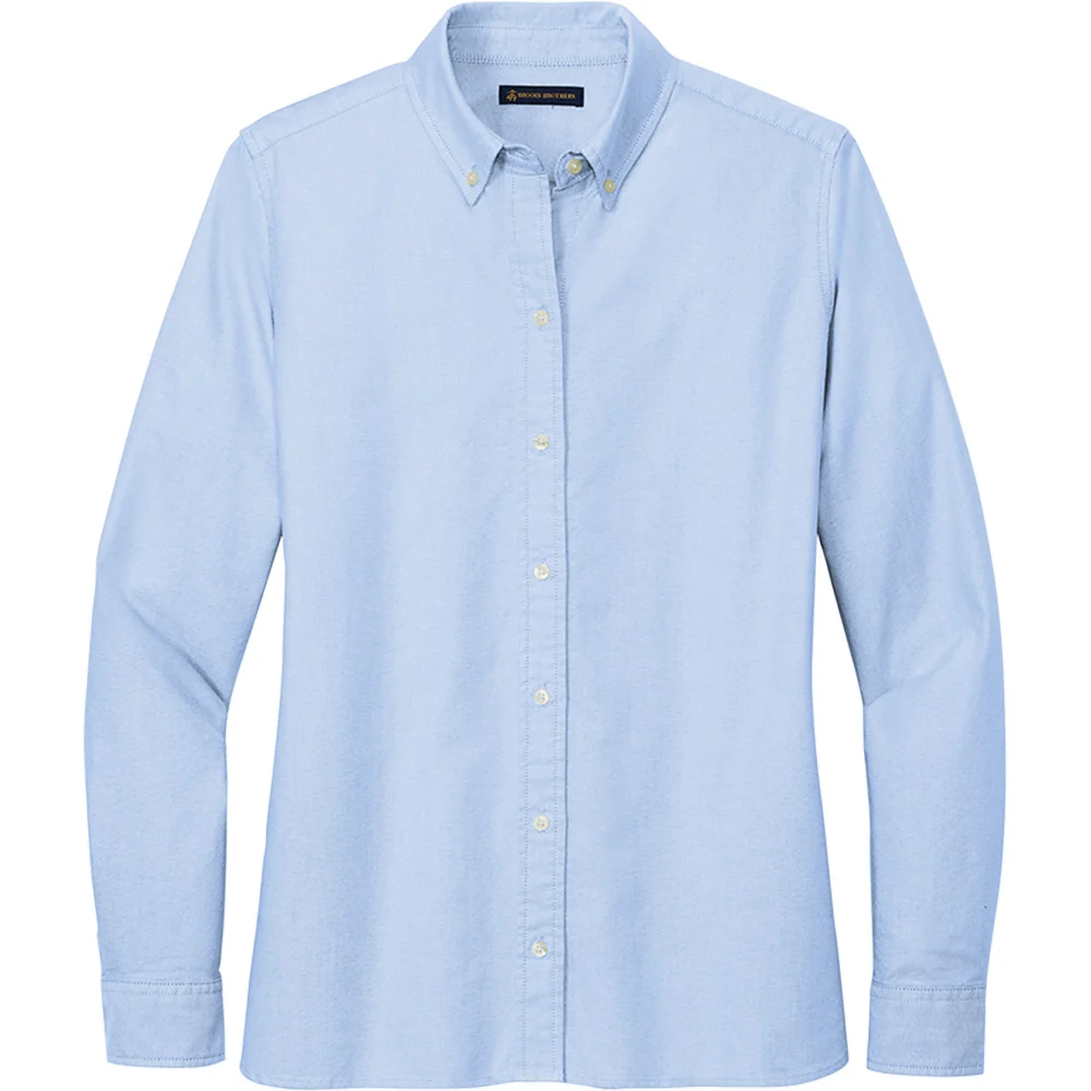 Brooks Brothers Women's Casual Oxford Cloth Button-Down Shirt - Embroidered Personalization Available | Positive Promotions Brooks Brothers Women's Casual Oxford Cloth Button-Down Shirt - Embroidered Personalization Available | Positive Promotions