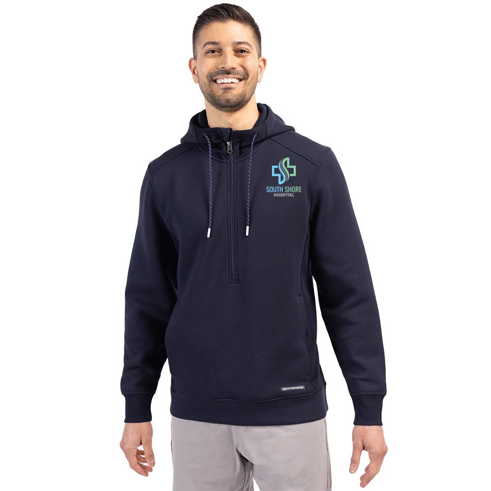 Cutter & Buck® Unisex Roam Eco Recycled HalfZip Pullover Hoodie
