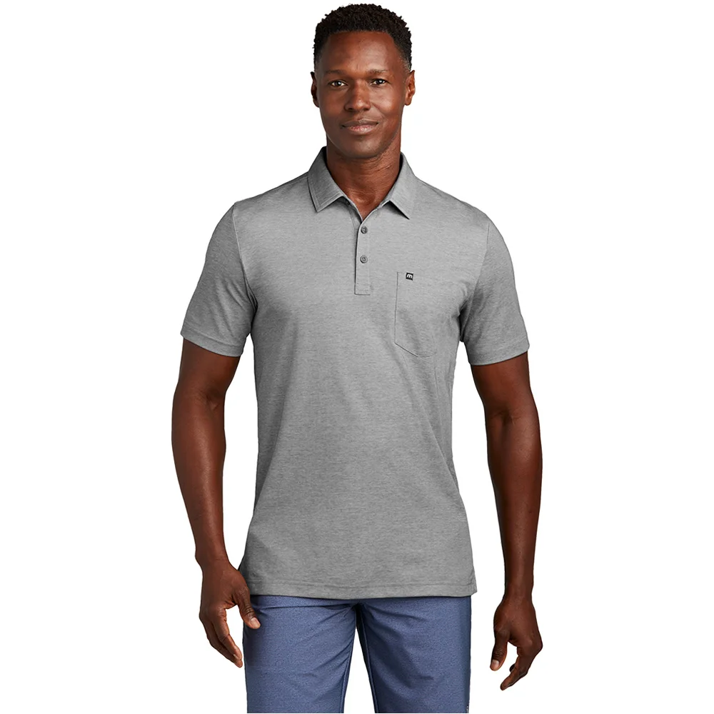 ultimus Offset Button Polo Shirt グレー 半袖 K100_Gusty ultimus Offset Button Polo Shirt グレー 半袖 K100_Gusty
