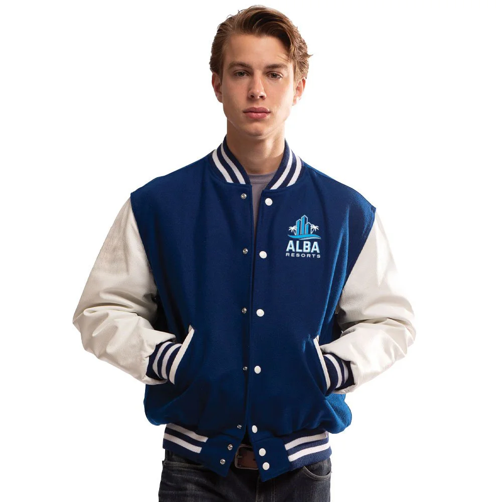 Holloway® Unisex Award Varsity Jacket - Embroidered Holloway® Unisex Award Varsity Jacket - Embroidered