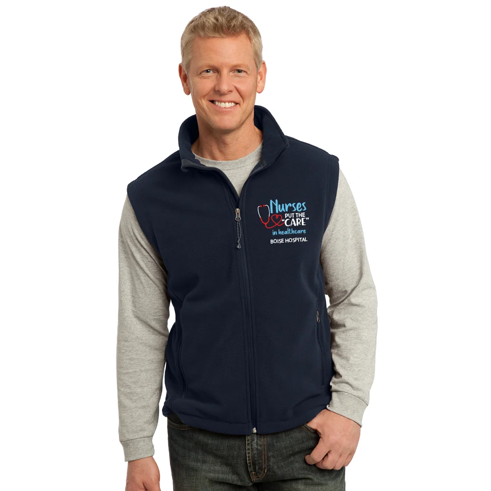 Nurses Port Authority® Men's Value Fleece Vest - Embroidered Nurses Port Authority® Men's Value Fleece Vest - Embroidered