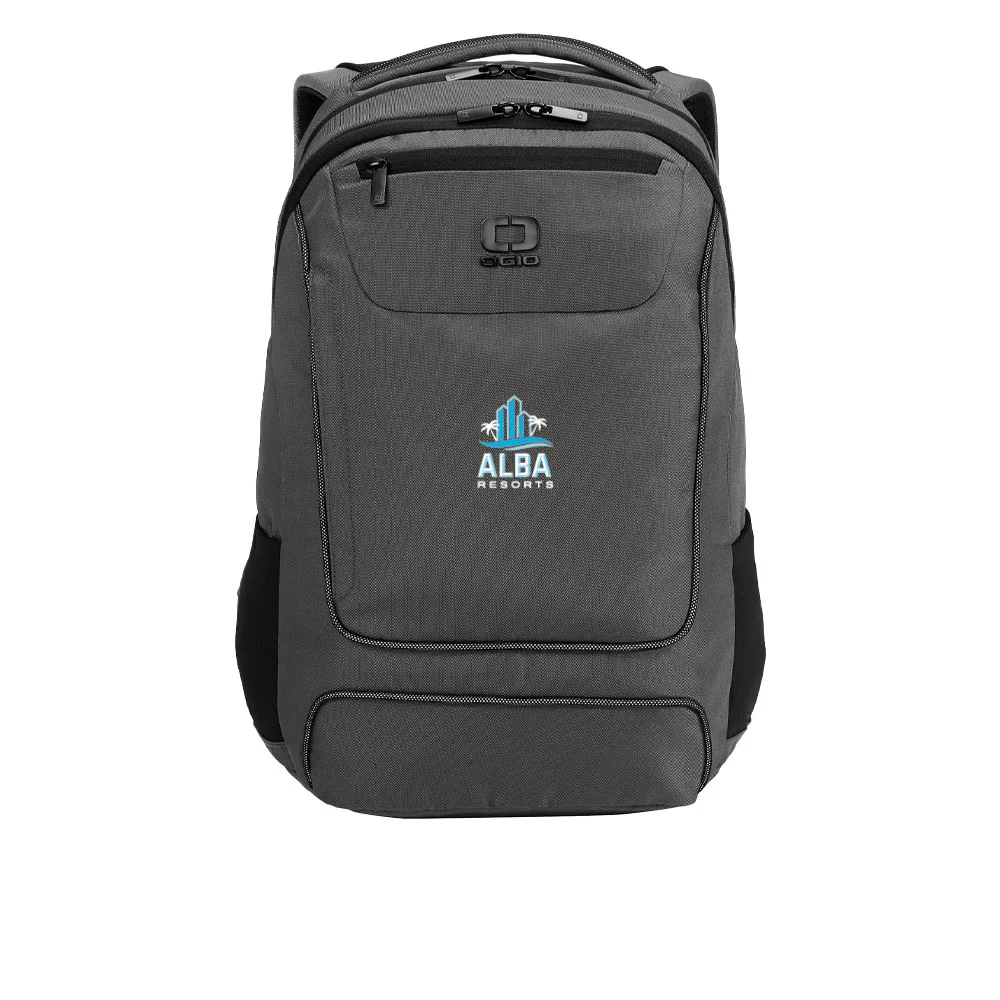 17 laptop bag with backpack straps Luka inch convenience and security KROSER Black & Ivory 17