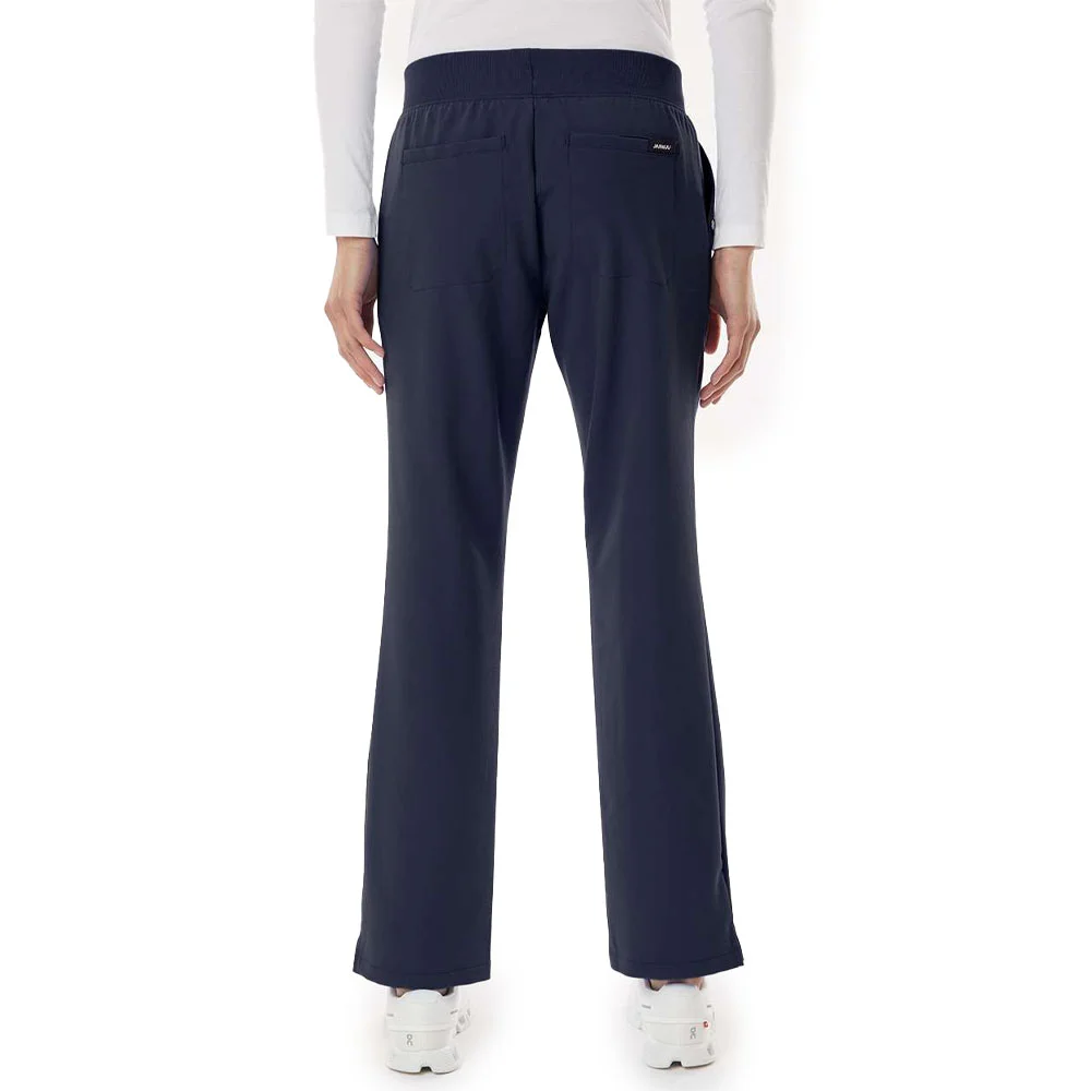 Jaanuu® Women's Xenos Essential Knit 5-Pocket Waist Scrub Pants Jaanuu® Women's Xenos Essential Knit 5-Pocket Waist Scrub Pants
