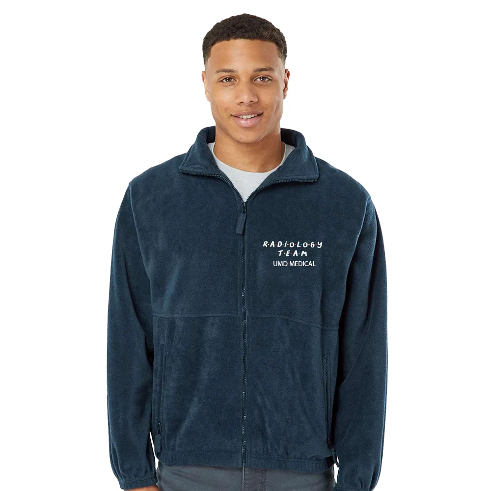 Radiology Team Burnside® Men's Polar Fleece Full-Zip Jacket Radiology Team Burnside® Men's Polar Fleece Full-Zip Jacket