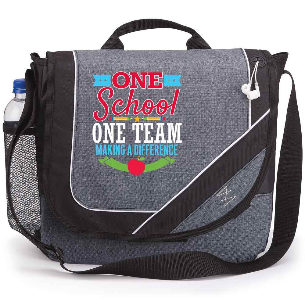 One School, One Team: Making A Difference Portland Messenger Bag