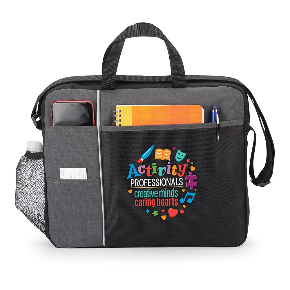 Activity Professionals: Creative Minds, Caring Hearts Camden Briefcase Bag