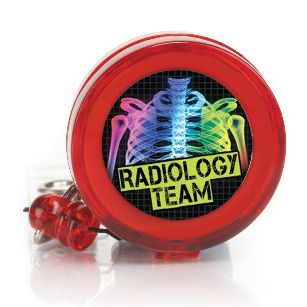 Radiology Team Retractable Badge Holder