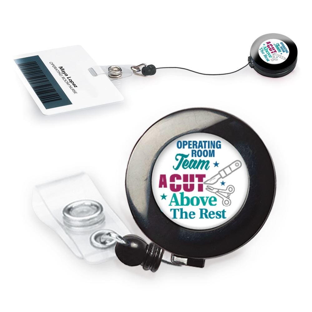Operating Room Team: A Cut Above The Rest Retractable Badge Holder ...