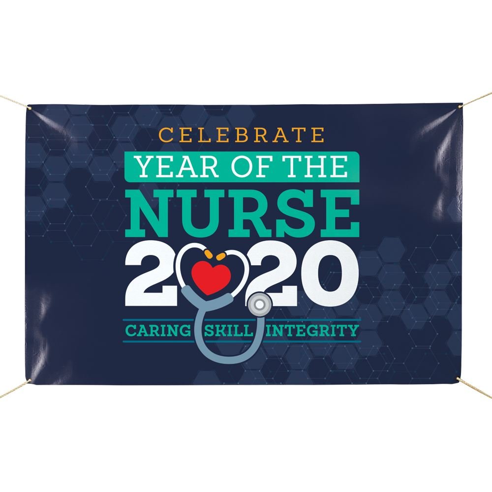 Year Of The Nurse 5' x 3' Event Banner