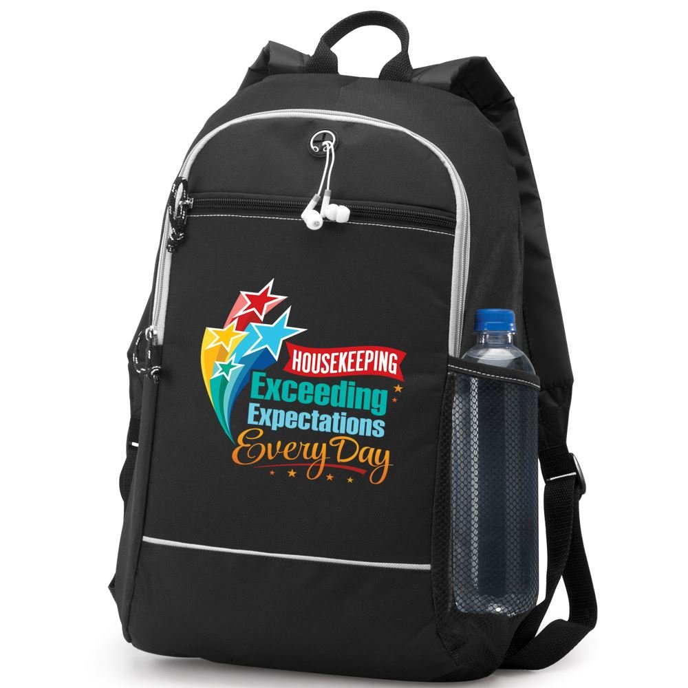Housekeeping Exceeding Expectations Every Day Bayside Backpack ...