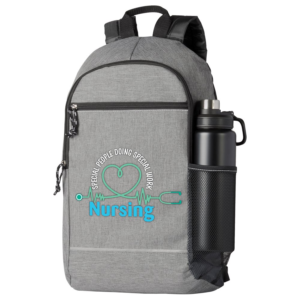 Nursing: Special People Doing Special Work Bayside Backpack with Reflective Trim