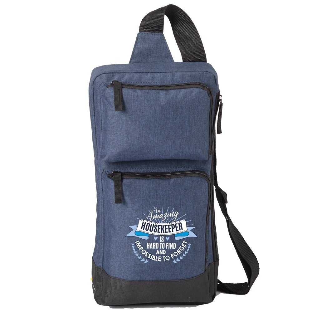 An Amazing Housekeeper Is Hard to Find and Impossible to Forget Modesto Multi-Pocket Sling Bag