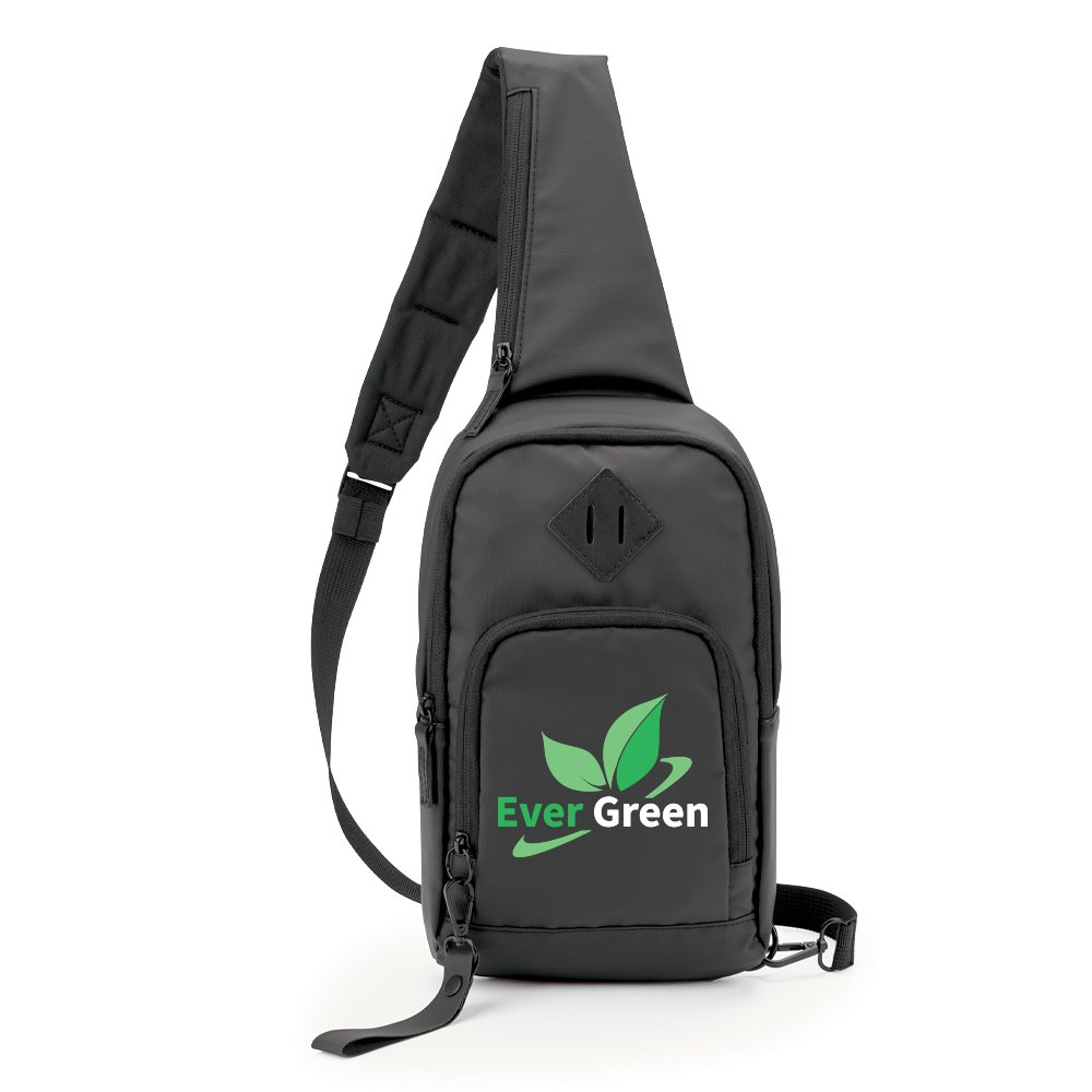 Brooklyn WaterResistant Sling Bag Personalization Available