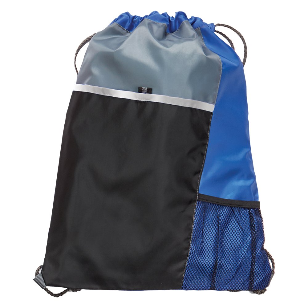 Blue Drawstring Cinch Top Backpack - Personalization Available ...