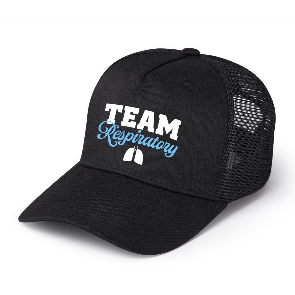Team Respiratory Mesh-Back Trucker Cap